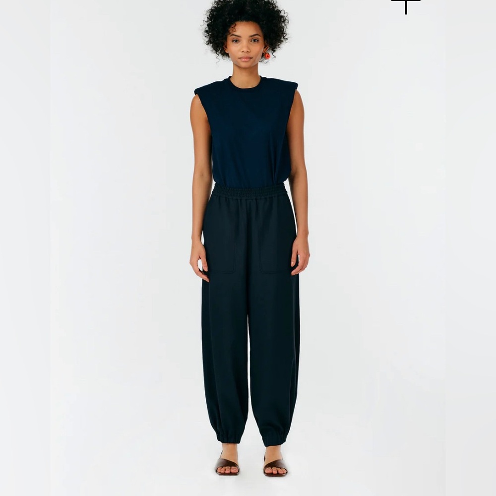 Tibi Chalky Drape Plashet Joggers